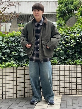FREAK'S STORE HEAD OFFICE MENさん(メンズ・171cm)の冬コーディネート