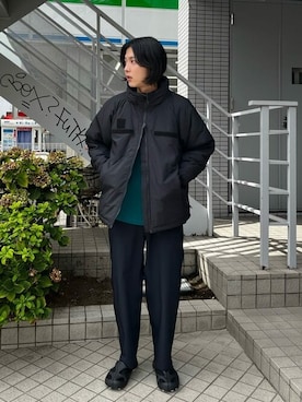 「FREAK'S STORE（フリークスストア）のアイテム（ジャケット/アウター）」を使った、FREAK'S STORE HEAD OFFICE MENさん（メンズ・175cm）の冬コーディネート