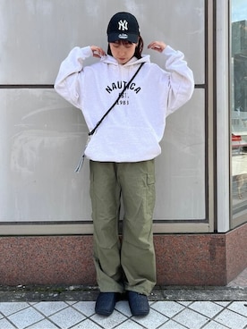 FREAK'S STORE HEAD OFFICE MENさん（レディース・161cm）の冬コーディネート