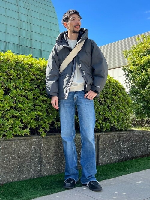 【美品】FREAK'S STORE　フラップポケット　ビーガンレザーブルゾン 美品FREAK\u0027S STORE フラップポケット ビーガンレザーブルゾン