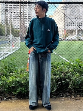 FREAK'S STORE HEAD OFFICE MENさん（メンズ・173cm）の冬コーディネート