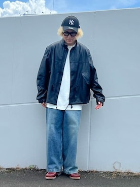 「FREAK'S STORE（フリークスストア）のアイテム（ジャケット/アウター）」を使った、FREAK'S STORE HEAD OFFICE MENさん（メンズ・168cm）の冬コーディネート