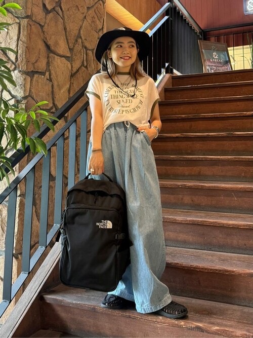 フランシュリッペ　ブラック　バックレース　カジュアル気味なジャケット FREAK'S STOREのバッグを使ったコーディネート(ZOZOTOWN Yahoo