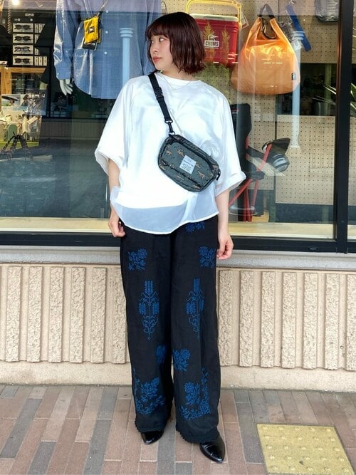 セール】限定展開 オーガンジー×カットソー 重ね ラグラン 半袖 T