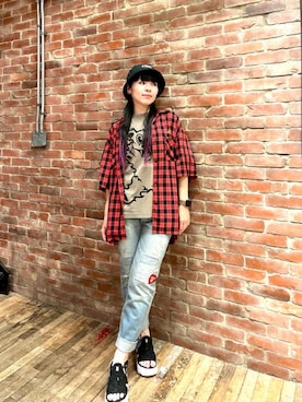 mtkさん（レディース・159cm）の夏コーディネート