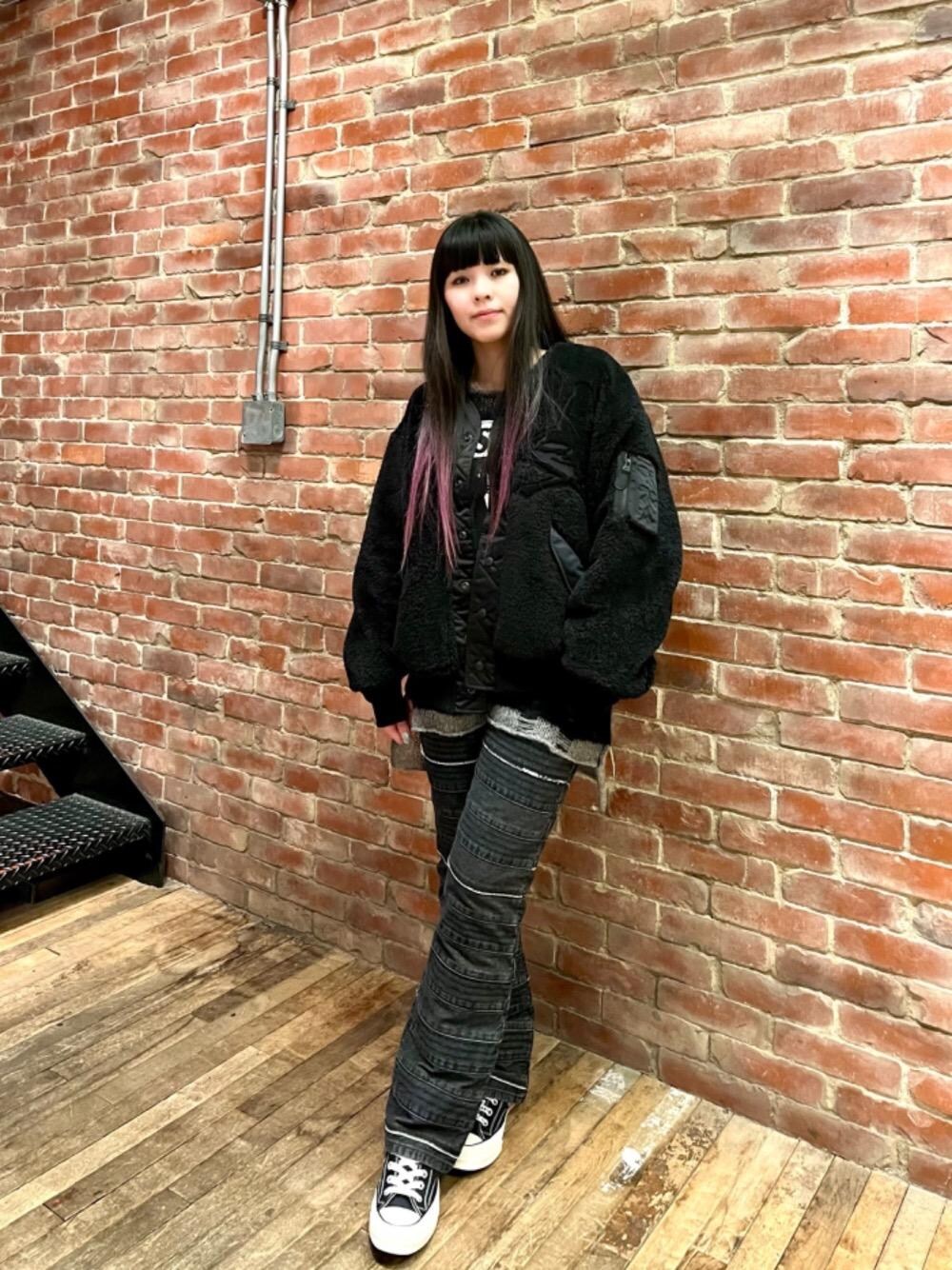 【超入手困難・美品】ヒステリックグラマーCRUSH ON YOUボーダーニット AyakaのSTYLING | HYSTERIC GLAMOUR MEN | 161cm | HYSTERIC