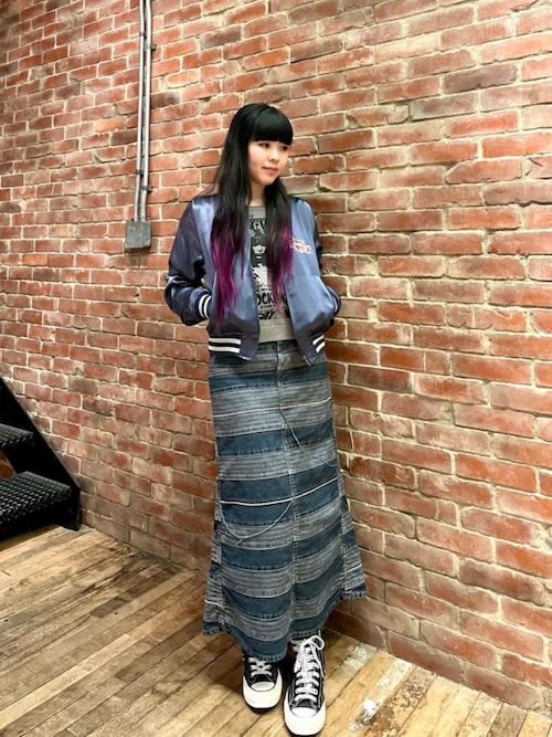 STAR WOMAN刺繍 スカジャン（ブルゾン）｜HYSTERIC GLAMOUR