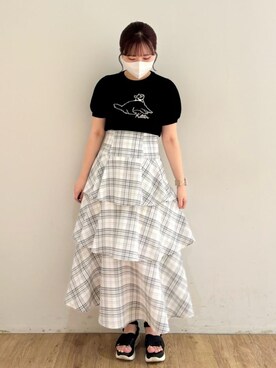 みいぴさん（レディース・153cm）の夏コーディネート