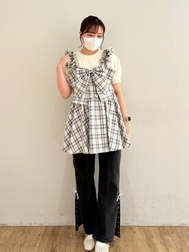 みいぴさん（レディース・153cm）の夏コーディネート