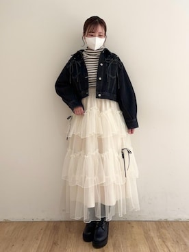 「仙台」｜みいぴさん（レディース・153cm）の冬コーディネート