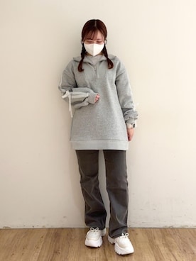 「仙台」｜みいぴさん（レディース・153cm）の冬コーディネート