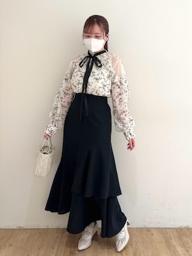 「仙台」｜みいぴさん（レディース・153cm）の春コーディネート