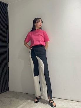 TOMOMIさん（レディース・168cm）の春コーディネート