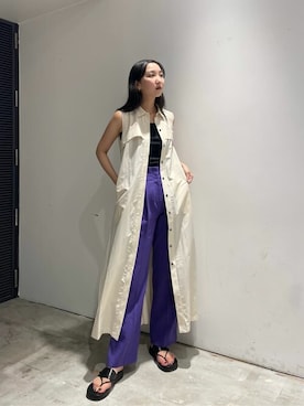 TOMOMIさん（レディース・168cm）の夏コーディネート