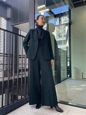 「＃テーラードジャケット」｜TOMOMIさん（レディース・168cm）の秋コーディネート