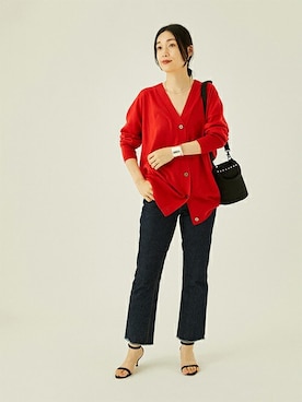 「PORTER（ポーター）のアイテム」を使った、AYAKOさん（レディース・165cm）の夏コーディネート