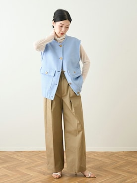 「journal standard L'essage（ジャーナルスタンダードレサージュ）のアイテム（その他アウター）」を使った、AYAKOさん（レディース・165cm）の冬コーディネート