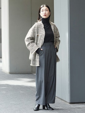 AYAKOさん（レディース・165cm）の秋コーディネート