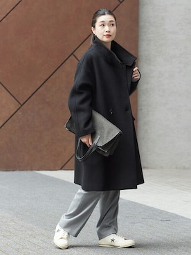 「journal standard L'essage（ジャーナルスタンダードレサージュ）のアイテム（その他アウター）」を使った、AYAKOさん（レディース・165cm）の秋コーディネート