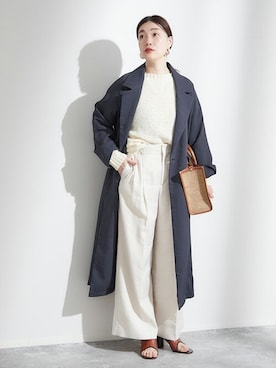 「journal standard L'essage（ジャーナルスタンダードレサージュ）のアイテム（その他アウター）」を使った、AYAKOさん（レディース・165cm）の冬コーディネート