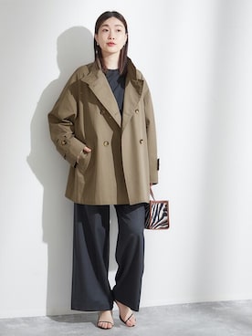 「journal standard L'essage（ジャーナルスタンダードレサージュ）のアイテム（その他アウター）」を使った、AYAKOさん（レディース・165cm）の冬コーディネート