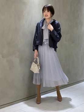 Suzuki.aさん（レディース・173cm）の春コーディネート