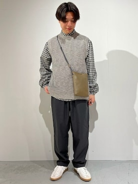 金子さん(メンズ・163cm)の春コーディネート