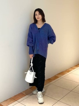 「＃カーディガン」｜まいまいさん（レディース・158cm）の秋コーディネート