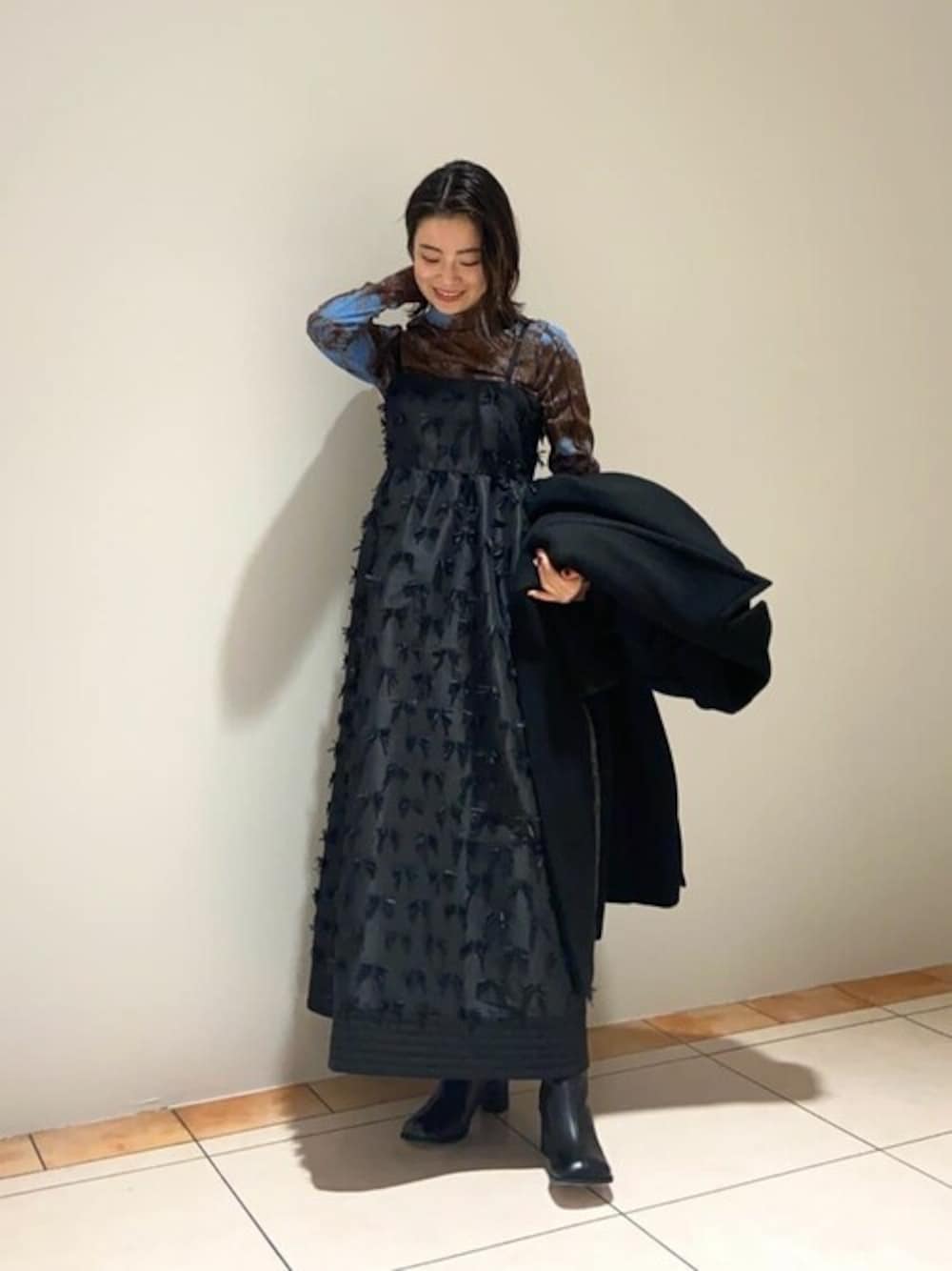 ユナイテッドトウキョウ/ジャガードキャミドレス UNITED TOKYO（ユナイテッドトウキョウ）の「ポメラジャガードキャミ