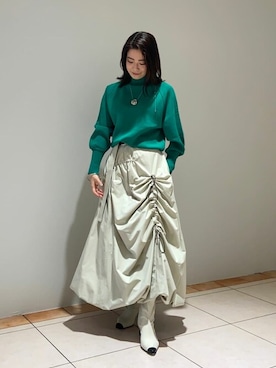 「#今日のコーデ」｜「アイテム（財布/小物）」を使った、まいまいさん（レディース・158cm）の冬コーディネート
