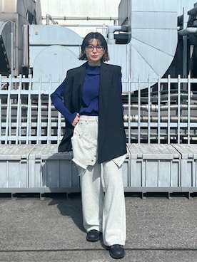 「#ブルー」｜STUDIOUS STAFFさん（レディース・160cm）の春コーディネート