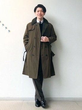 BEAMS Fさん(メンズ・178cm)の冬コーディネート