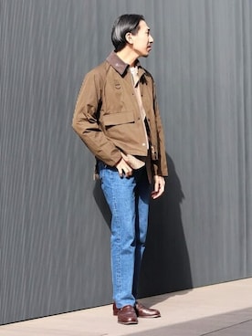 BEAMS Fさん(メンズ・180cm)の冬コーディネート