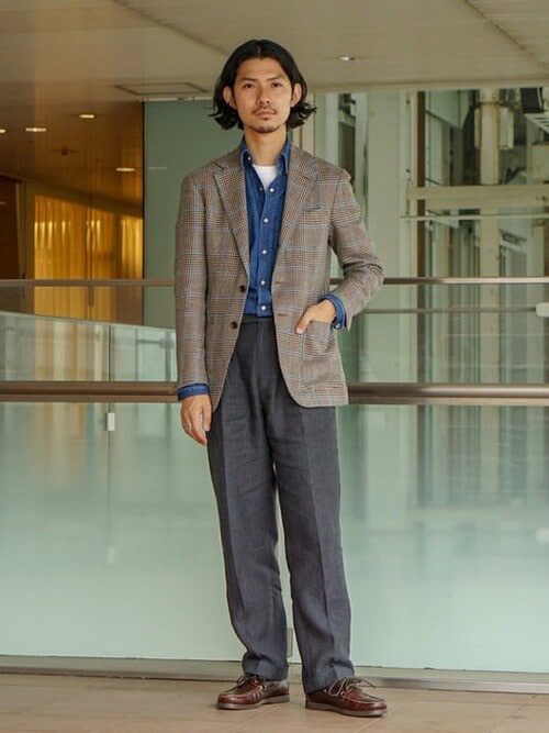 BEAMS MENBEAMS Fさんのモカシン/デッキシューズを使った 