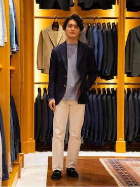 BEAMS Fさん（メンズ・175cm）の春コーディネート