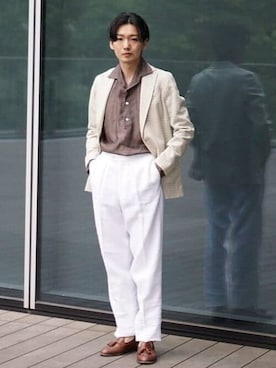 BEAMS Fさん（メンズ・171cm）の春コーディネート