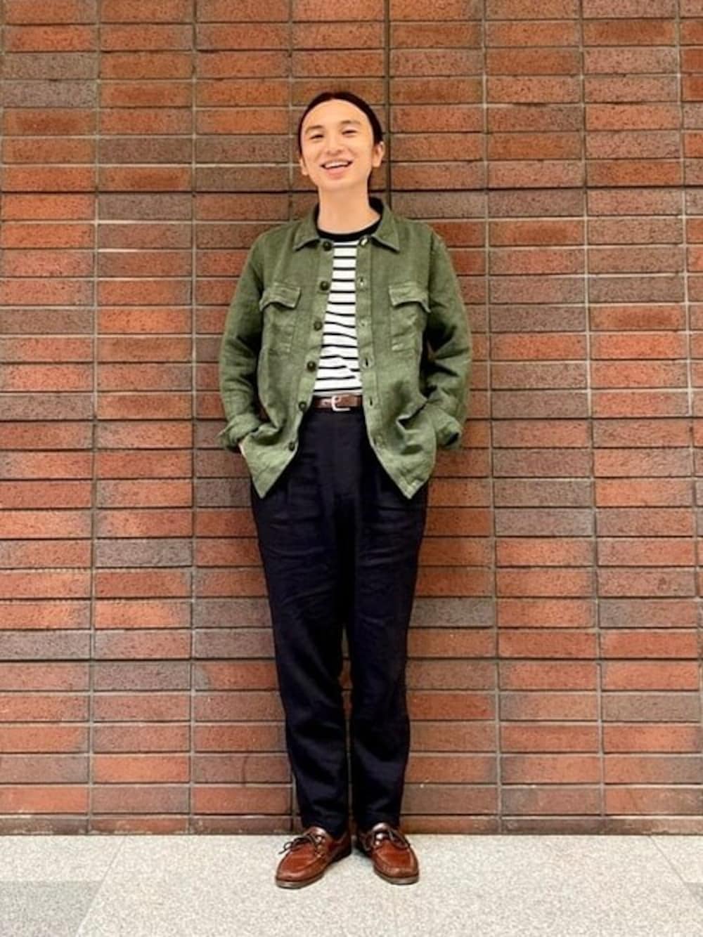 BEAMS F(BEAMS MEN)｜Parabootのモカシン/デッキシューズを使った