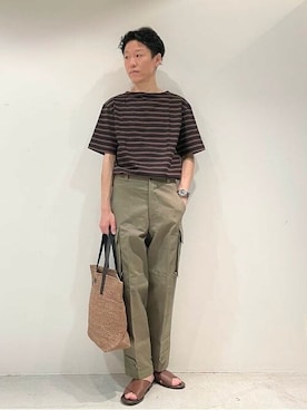 BEAMS Fさん（メンズ・183cm）の夏コーディネート