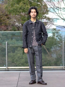 Le minor × BEAMS F / 別注 20ゲージ ボーダー ボートネック 