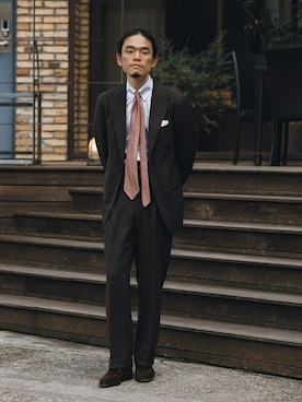 BEAMS Fさん(メンズ・180cm)の春コーディネート