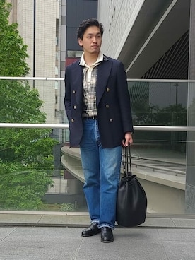 BEAMS Fさんの「LACOSTE / L1212 ポロシャツ」を使ったコーディネート