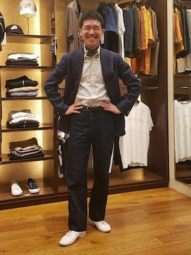 BEAMS Fさん（メンズ・170cm）の秋コーディネート