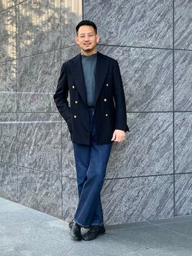 BEAMS Fさん（メンズ・176cm）の冬コーディネート