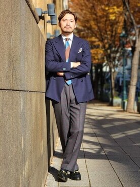 BEAMS Fさん(メンズ・175cm)の冬コーディネート
