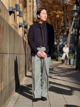 「BAFY（バフィー）のアイテム」を使った、BEAMS Fさん（メンズ・172cm）の冬コーディネート