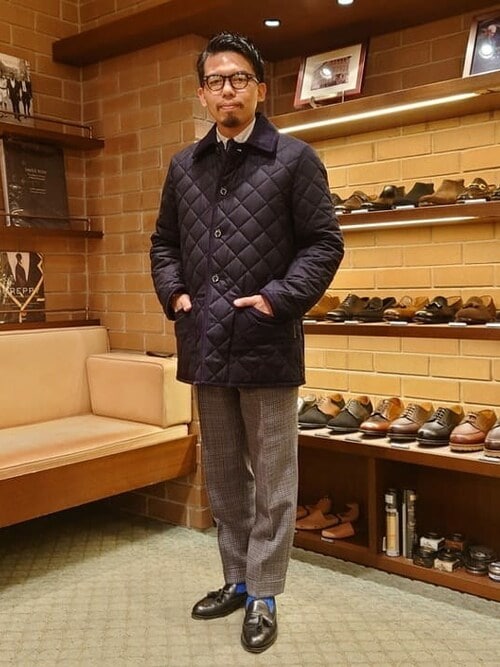 BEAMS F(BEAMS MEN)｜Mackintoshのブルゾンを使ったコーディネート - WEAR