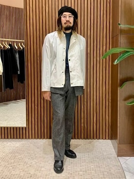 BEAMS Fさん（メンズ・180cm）の冬コーディネート