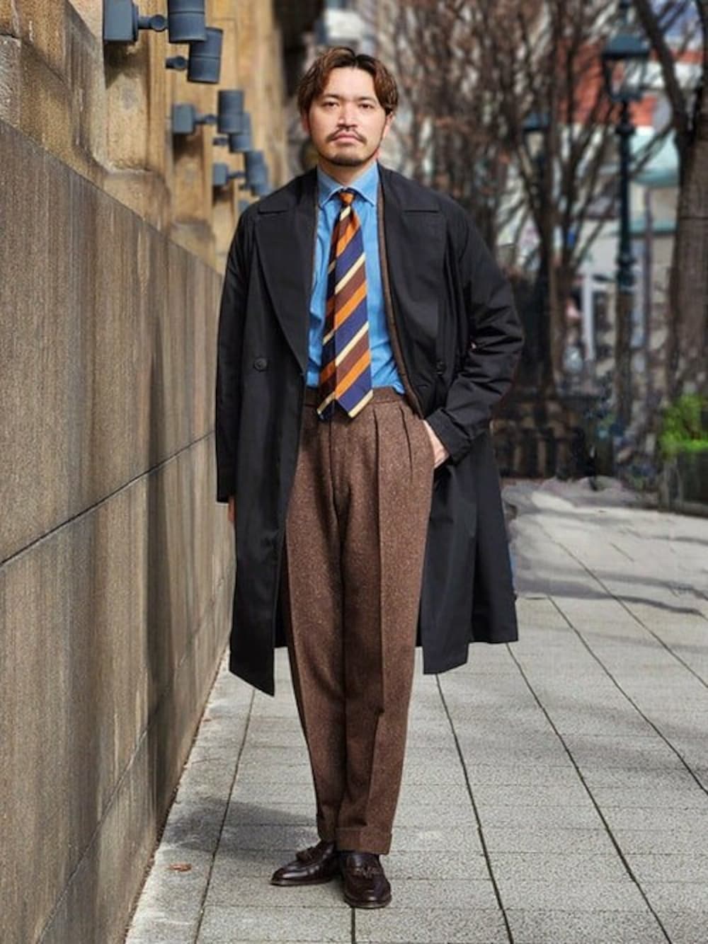 Beams 別注 Hevo brindisi 46 スプリングコートキャメル