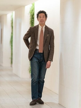 BEAMS Fさん(メンズ・185cm)の春コーディネート