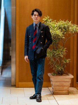 BEAMS Fさん（メンズ・175cm）の春コーディネート